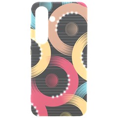 Circle Colorful Shine Line Pattern Geometric Samsung Galaxy S24 6 2 Inch Black Tpu Uv Case by Proyonanggan