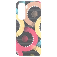 Circle Colorful Shine Line Pattern Geometric Samsung Galaxy S24 Plus 6 7 Inch Black Tpu Uv Case by Proyonanggan