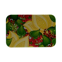 Pattern Texture Leaves Open Lid Metal Box (silver)   by Proyonanggan