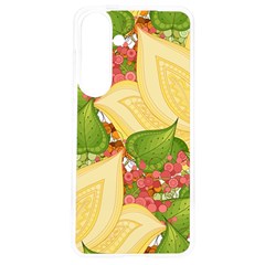 Pattern Texture Leaves Samsung Galaxy S24 6 2 Inch Tpu Uv Case by Proyonanggan