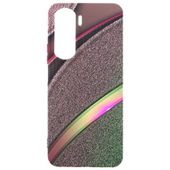 Texture Abstract Curve  Pattern Red Samsung Galaxy S24 Plus 6 7 Inch Black Tpu Uv Case by Proyonanggan