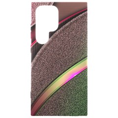 Texture Abstract Curve  Pattern Red Samsung Galaxy S24 Ultra 6 9 Inch Black Tpu Uv Case by Proyonanggan