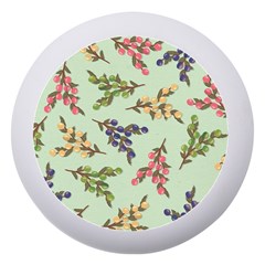 Berries Flowers Pattern Print Dento Box With Mirror by Maspions