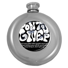 1716746617315 1716746545881 Round Hip Flask (5 Oz) by Tshirtcoolnew