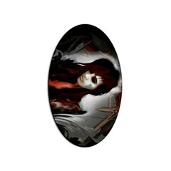 Melancholy Autumn Sticker Oval (100 Pack) by MRNStudios