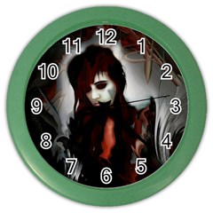 Melancholy Autumn Color Wall Clock by MRNStudios