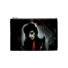 Melancholy Autumn Cosmetic Bag (medium) by MRNStudios