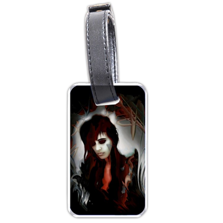 Melancholy Autumn Luggage Tag (one side)