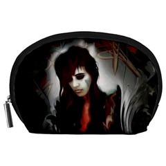 Melancholy Autumn Accessory Pouch (large) by MRNStudios