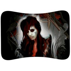 Melancholy Autumn Velour Seat Head Rest Cushion by MRNStudios