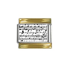 Harmonize Your Soul Gold Trim Italian Charm (9mm) by RiverRootz