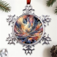 Fa1b89bd-d225-4e0a-b736-7b40b9a60316 Metal Large Snowflake Ornament by RiverRootz