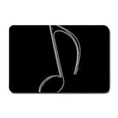 Eighth Note 8e245177-3b01-46c5-8203-b2dfeddb6d62 Small Doormat by RiverRootz