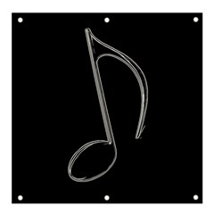 Eighth Note 8e245177-3b01-46c5-8203-b2dfeddb6d62 Banner And Sign 4  X 4  by RiverRootz