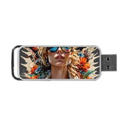 Colorful Model Portable Usb Flash (one Side) by Sparkle