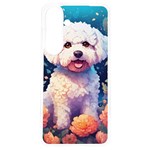 Cute Puppy With Flowers Samsung Galaxy S24 6.2 Inch TPU UV Case Front