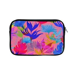 Pink And Blue Floral Apple Macbook Pro 13  Zipper Case by Sparkle