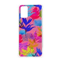 Pink And Blue Floral Samsung Galaxy S20 Plus 6 7 Inch Tpu Uv Case by Sparkle