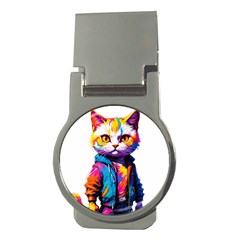 Wild cat Money Clips (Round) 