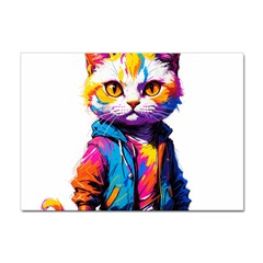 Wild Cat Sticker A4 (10 Pack)