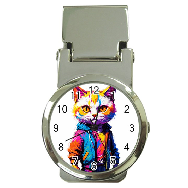 Wild cat Money Clip Watches