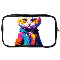 Wild cat Toiletries Bag (Two Sides)