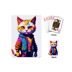 Wild cat Playing Cards Single Design (Mini)