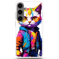 Wild cat Samsung Galaxy S24 Ultra 6.9 Inch TPU UV Case