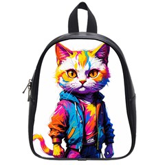 Wild Cat School Bag (small)