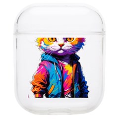 Wild Cat Soft Tpu Airpods 1/2 Case by Sosodesigns19