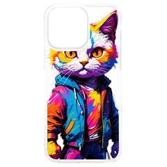 Wild Cat Iphone 15 Pro Max Tpu Uv Print Case