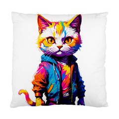 Wild Cat Standard Cushion Case (one Side) by Sosodesigns19