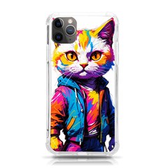 Wild Cat Iphone 11 Pro Max 6 5 Inch Tpu Uv Print Case by Sosodesigns19