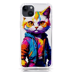 Wild Cat Iphone 14 Plus Tpu Uv Print Case by Sosodesigns19