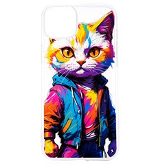 Wild Cat Iphone 15 Tpu Uv Print Case