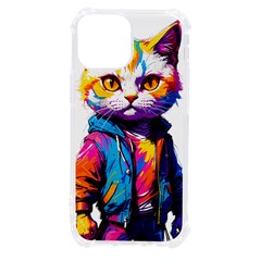 Wild Cat Iphone 13 Mini Tpu Uv Print Case by Sosodesigns19