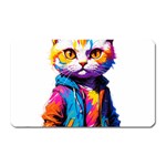 Wild cat Magnet (Rectangular) Front