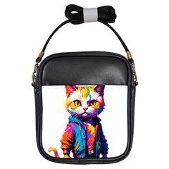 Wild Cat Girls Sling Bag