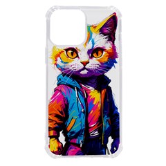 Wild Cat Iphone 13 Pro Max Tpu Uv Print Case by Sosodesigns19