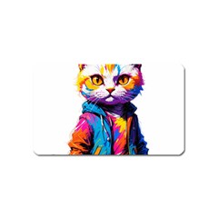 Wild Cat Magnet (name Card) by Sosodesigns19