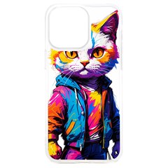 Wild Cat Iphone 15 Plus Tpu Uv Print Case by Sosodesigns19