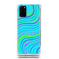 Pattern Swirl Pink Green Aqua Samsung Galaxy S20 Plus 6 7 Inch Tpu Uv Case by Ndabl3x