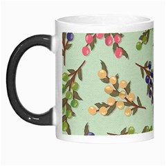 Berries Flowers Pattern Print Morph Mug