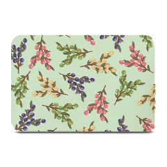 Berries Flowers Pattern Print Plate Mats