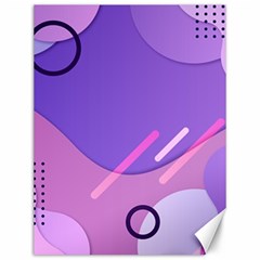 Colorful Labstract Wallpaper Theme Canvas 12  X 16  by Apen