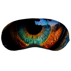 Eye Bird Feathers Vibrant Sleep Mask by Hannah976