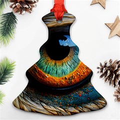 Eye Bird Feathers Vibrant Ornament (christmas Tree) 