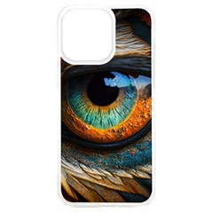 Eye Bird Feathers Vibrant Iphone 15 Plus Tpu Uv Print Case