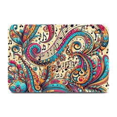 Paisley Print Musical Notes Plate Mats