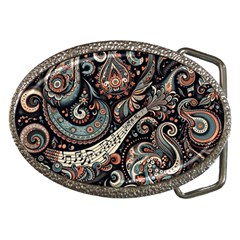 Paisley Print Musical Notes7 Belt Buckles by RiverRootz